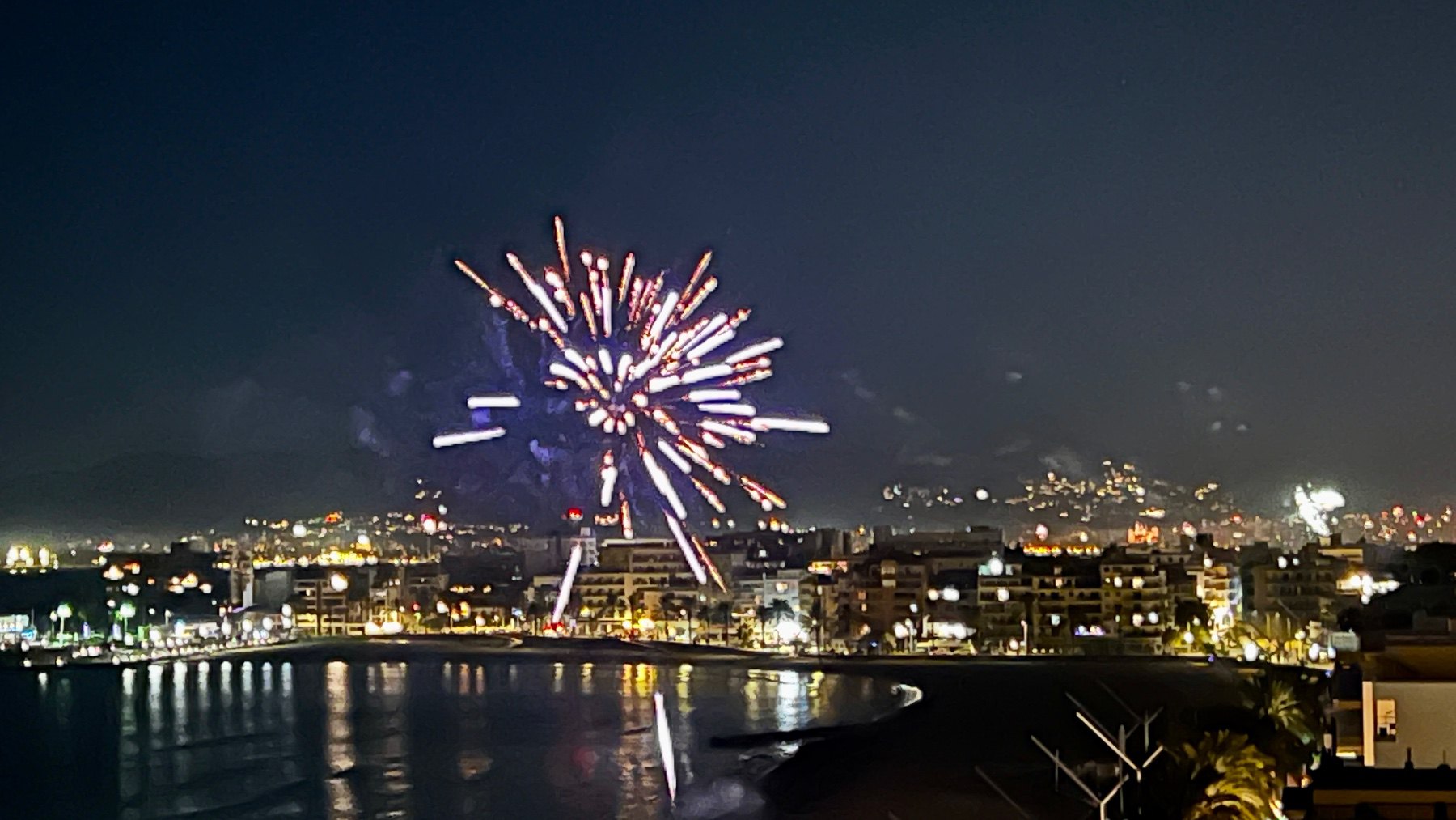 Feuerwerk zu meinem Geburtstag